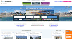 Desktop Screenshot of locationquiberon.net